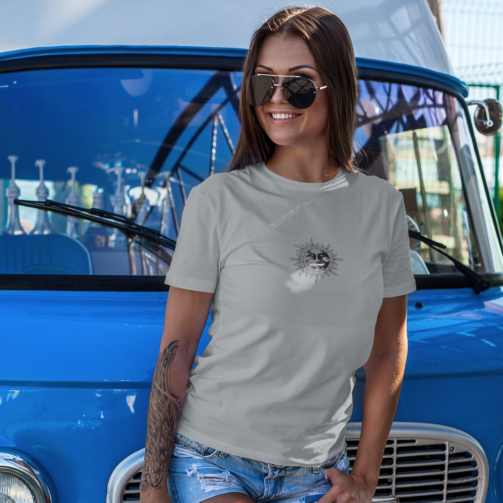 Barneys Farm - Grey Scale Logo T-Shirt Woman 5