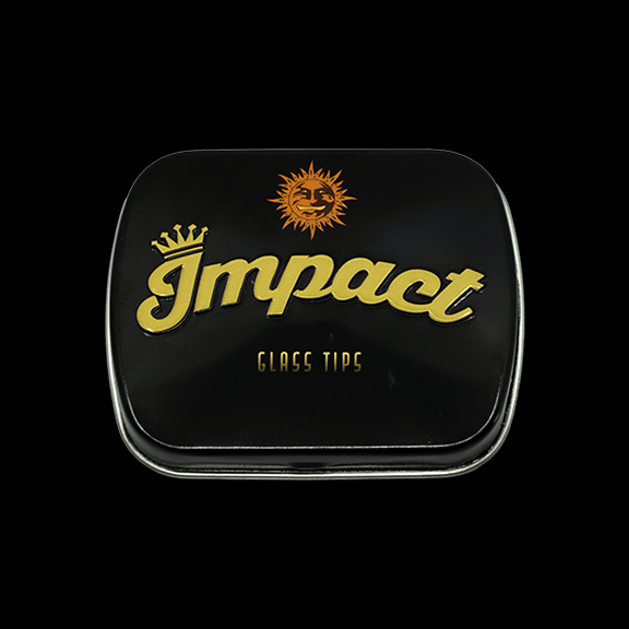 Barney's Farm Impact - Tin of 3 Glass Filter Tips 1